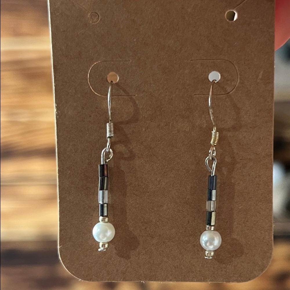 Handmade beaded earrings